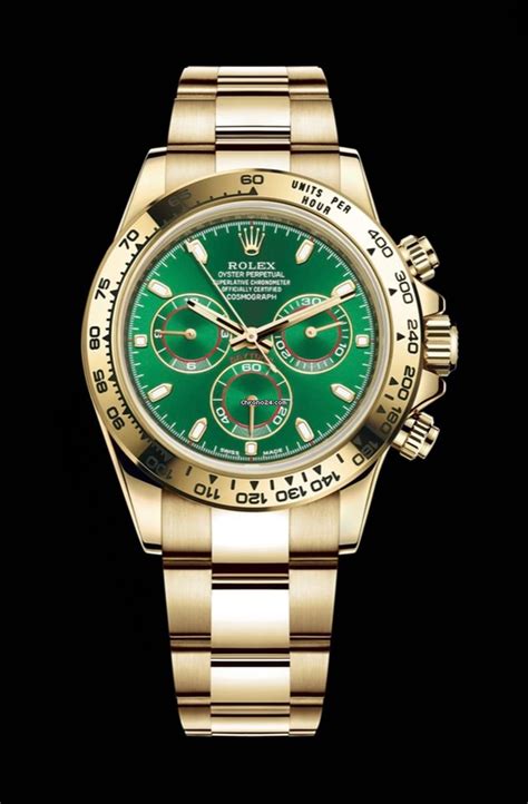 rolex daytona oro e verde|Acquista Rolex Daytona su Chrono24.